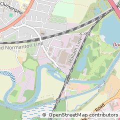 Map of Horbury, West Yorkshire