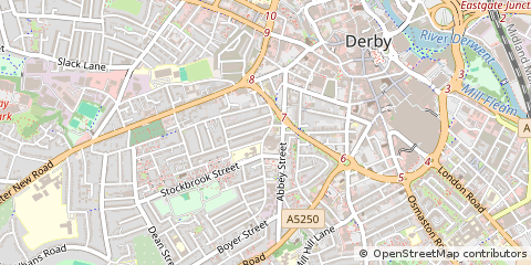 Map of Derby
