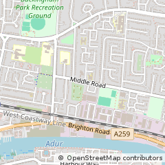 Map of Shoreham-by-SEA