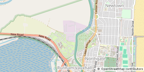 Map of Great Yarmouth, Norfolk