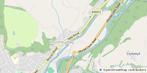 Map of Neath Port-Talbot