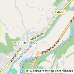 Map of Neath Port-Talbot