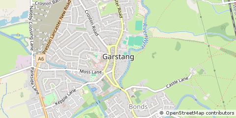 Map of Lancashire