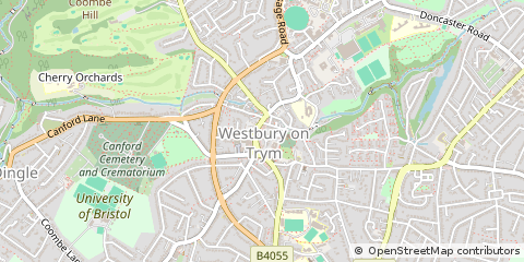 Map of Bristol