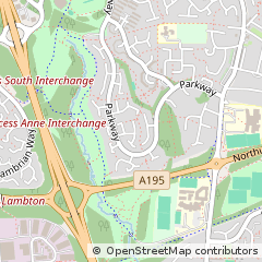 Map of Biddick