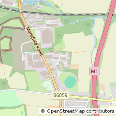 Map of Rotherham