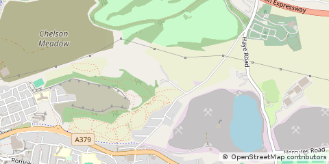 Map of Plymouth, Devon