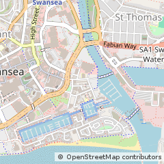 Map of Swansea