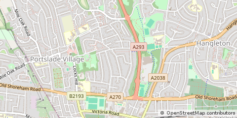Map of Brighton