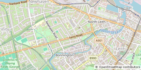 Map of Edinburgh