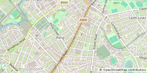 Map of Edinburgh