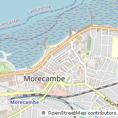 Map of Morecambe, Lancashire