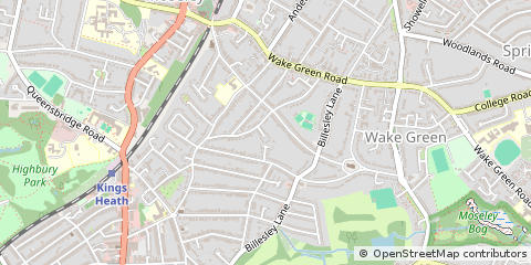 Map of Birmingham