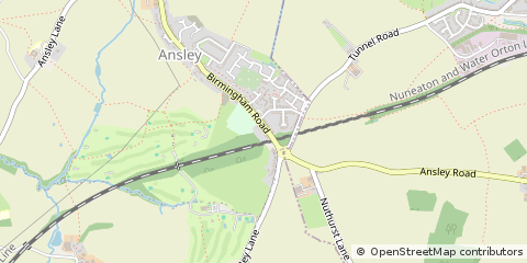 Map of Nuneaton