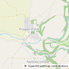 Map of Bridport, Dorset