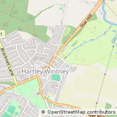Map of Hook, Hampshire