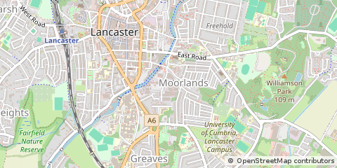 Map of Lancaster