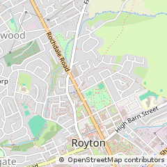 Map of Oldham