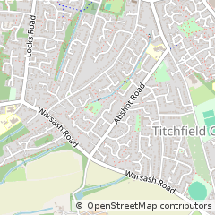 Map of Fareham
