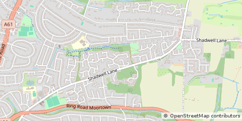 Map of Leeds