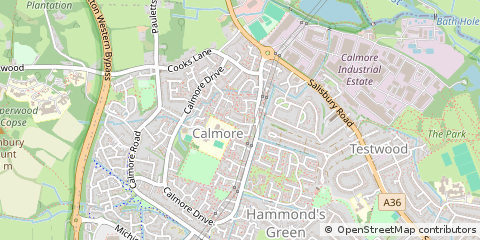 Map of Southampton
