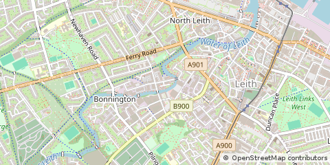 Map of Edinburgh