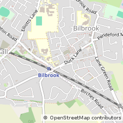 Map of Wolverhampton, West Midlands