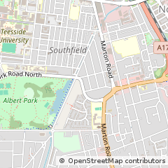 Map of Middlesbrough