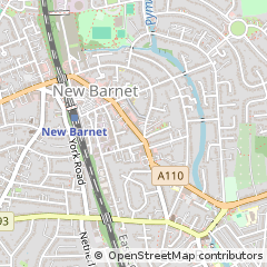 Map of NEW Barnet, Hertfordshire