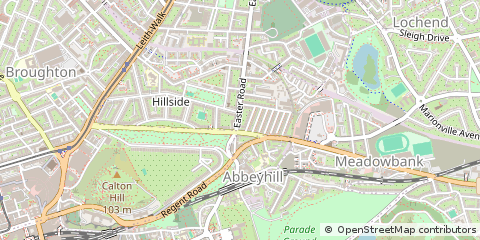 Map of Edinburgh