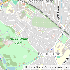 Map of Leicester