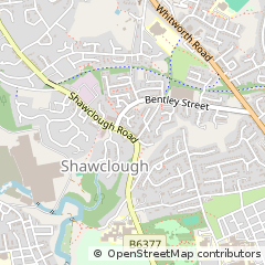 Map of Rochdale