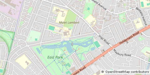Map of Hull