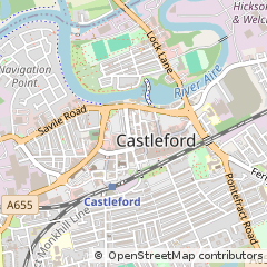 Map of Wakefield