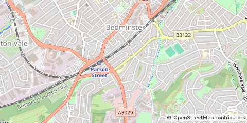 Map of Bristol
