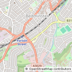 Map of Bristol