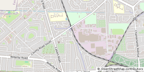 Map of Hull