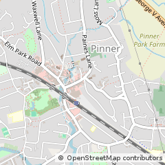 Map of Watford, Middlesex
