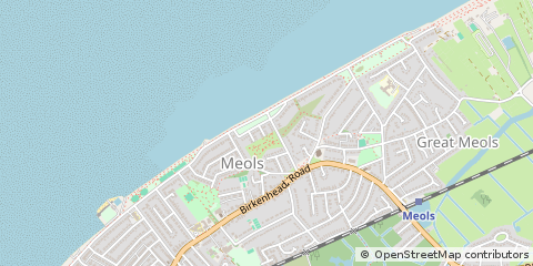 Map of Wirral