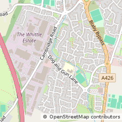 Map of Leicester, Leicestershire