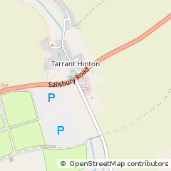 Map of Blandford Forum, Dorset