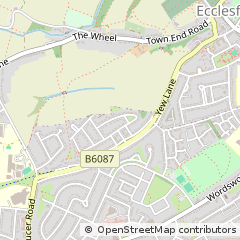 Map of Sheffield