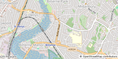 Map of Southampton