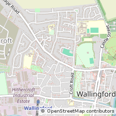 Map of Wallingford, Oxfordshire