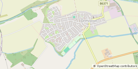 Map of Tranent, East Lothian