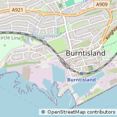 Map of Burntisland, Fife