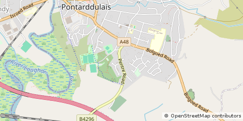 Map of Swansea