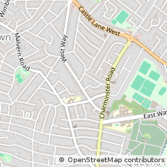 Map of Bournemouth