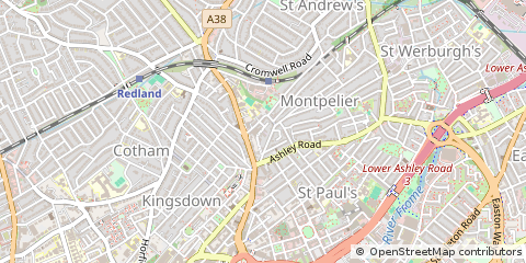Map of Bristol
