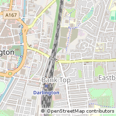 Map of Darlington